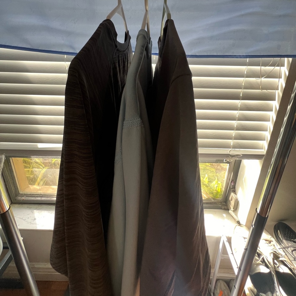 Three rash guards new